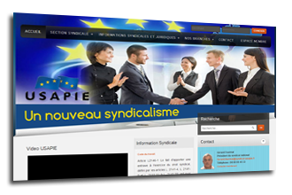 website Syndicat USAPIE