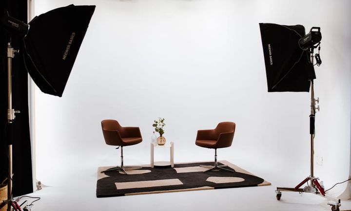 The Édito photo studio, 4 m to the lighting grid
