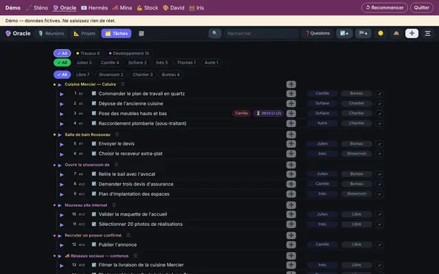 Capture de Oracle